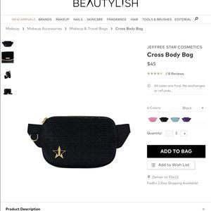 JeffreeStar cross body bag